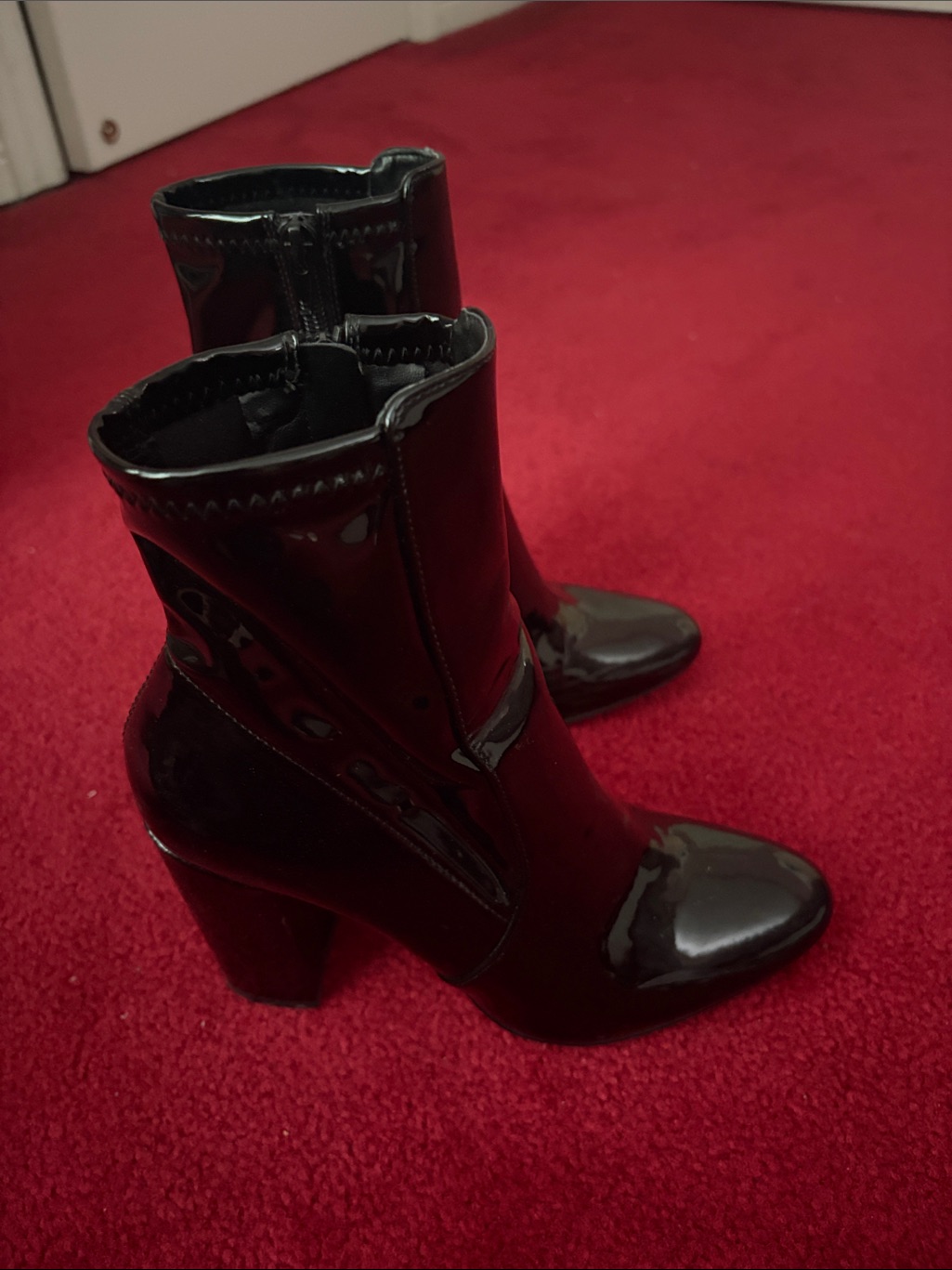 Aldo Block Heel Ankle Boots